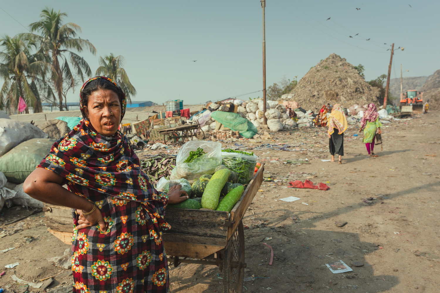 Food can be purchased with the proceeds of Waste Collection in Chittagong, Bangladesh.